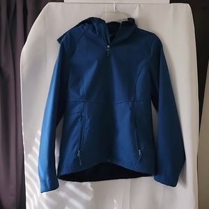 North face fur lined jacket